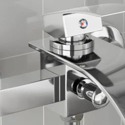 vidaXL Bruser Mixer Vandhane Krom G 1 / 2 tommer