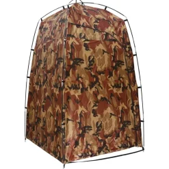 vidaXL bruser/WC/omklædningstelt camouflagefarvet