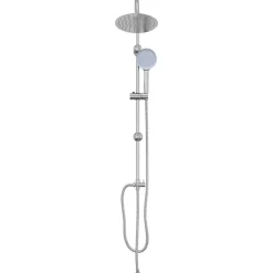 vidaXL Brusesystem Sølv 47 x 20 x 95 cm Rustfrit stål