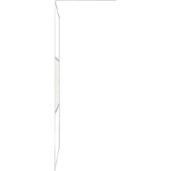 vidaXL brusevæg ESG-glas med stendesign 80x195 cm