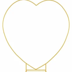 vidaXL Bryllupsbue Guld 195 x 35 x 211 cm Stål