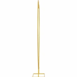 vidaXL Bryllupsbue Guld 195 x 35 x 211 cm Stål