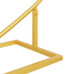 vidaXL Bryllupsbue Guld 195 x 35 x 211 cm Stål