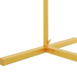 vidaXL Bryllupsbue Guld 100 x 39 x 200 cm Stål