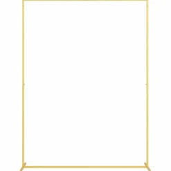 vidaXL Bryllupsbue Guld 150 x 49,5 x 200 cm Stål