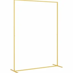 vidaXL Bryllupsbue Guld 150 x 49,5 x 200 cm Stål