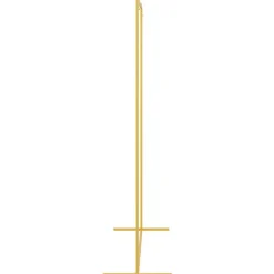 vidaXL Bryllupsbue Guld 150 x 49,5 x 200 cm Stål