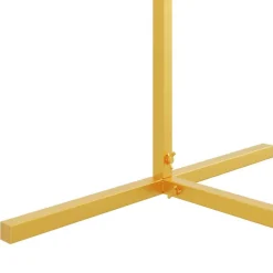 vidaXL Bryllupsbue Guld 150 x 49,5 x 200 cm Stål