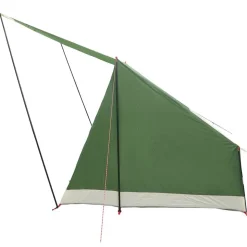 vidaXL Camping telt med tag Grøn 282 x 225 x 154 cm taft