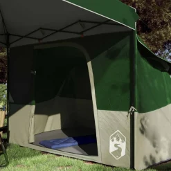 vidaXL Camping Telt Sæt med tag 2 pcs Grøn Taffeta og Stof