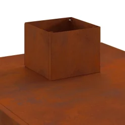 vidaXL campingkomfur 35x50x60 cm cortenstål