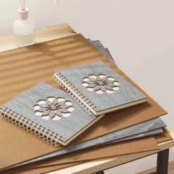 vidaXL Dekor Panels 12 pcs Grå Sonoma 40 x 60 x 0,27 cm
