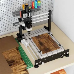 vidaXL Dekor Panels 50 pcs Røget eg 40 x 60 x 0,27 cm Konstrueret træ