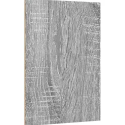 vidaXL Dekor Panels 12 pcs Grå Sonoma 21 x 30 x 0,27 cm