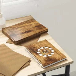 vidaXL Dekor Panels 12 pcs Røget eg 15 x 21 x 0.27 cm Konstrueret træ