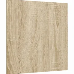 vidaXL Dekor Panels 12 pcs Sonoma eg 30 x 30 x 0,27 cm Konstrueret træ