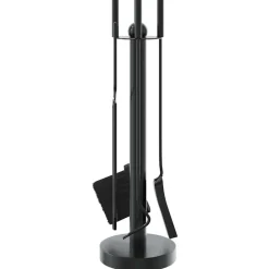 vidaXL 5-delt pejsværktøjssæt 18x56 cm stål