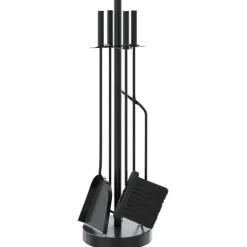 vidaXL 5-delt pejsværktøjssæt 18x66 cm stål