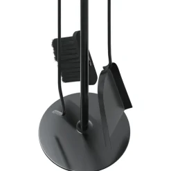 vidaXL 4-delt pejsværktøjssæt 22x59 cm stål