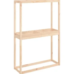 vidaXL dækreol 120x40x180 cm massivt fyrretræ