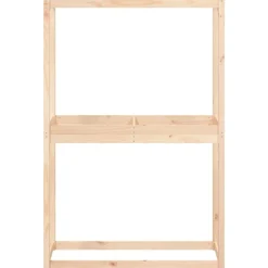 vidaXL dækreol 120x40x180 cm massivt fyrretræ