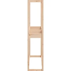 vidaXL dækreol 120x40x180 cm massivt fyrretræ