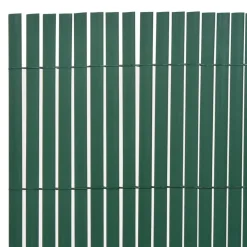 vidaXL dobbeltsidet havehegn PVC 90x300 cm grøn