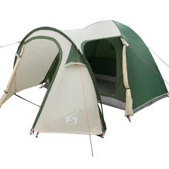 vidaXL Dome Telt Kuppel med tag med opbevaring Grøn 384 x 254 x 170 cm