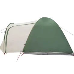 vidaXL Dome Telt Kuppel med tag med opbevaring Grøn 384 x 254 x 170 cm