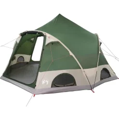 vidaXL Dome Telt 4-Personer med tag Grøn 505 x 450 x 248 cm