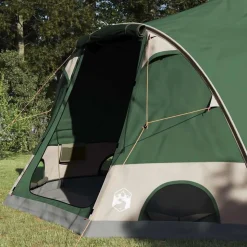 vidaXL Dome Telt 4-Personer med tag Grøn 505 x 450 x 248 cm