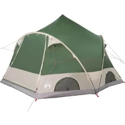 vidaXL Dome Telt 4-Personer med tag Grøn 505 x 450 x 248 cm