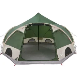 vidaXL Dome Telt 4-Personer med tag Grøn 505 x 450 x 248 cm