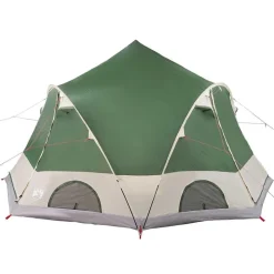 vidaXL Dome Telt 4-Personer med tag Grøn 505 x 450 x 248 cm