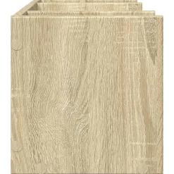 vidaXL dueslag til skrivebord 44,5x24x25 cm konstrueret træ sonoma-eg