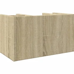 vidaXL dueslag til skrivebord 44,5x24x25 cm konstrueret træ sonoma-eg