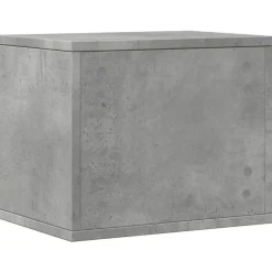 vidaXL dueslag til skrivebord 36x26x29,5 cm konstrueret træ betongrå