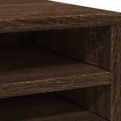 vidaXL dueslag 36x26x29,5 cm konstrueret træ brun egetræsfarve