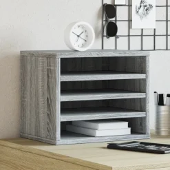 vidaXL dueslag 36x26x29,5 cm konstrueret træ grå sonoma-eg