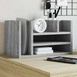 vidaXL dueslag 44,5x24x25 cm konstrueret træ grå sonoma-eg