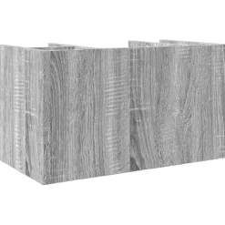vidaXL dueslag 44,5x24x25 cm konstrueret træ grå sonoma-eg