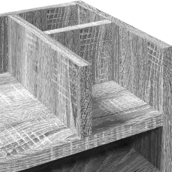 vidaXL dueslag 44,5x24x25 cm konstrueret træ grå sonoma-eg