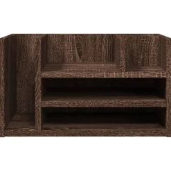 vidaXL dueslag 44,5x24x25 cm konstrueret træ brun egetræsfarve