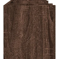 vidaXL dueslag 44,5x24x25 cm konstrueret træ brun egetræsfarve