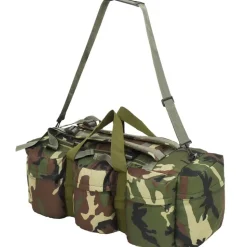 vidaXL duffelbag i 3-i-1 army-stil 45 l camouflage