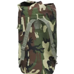 vidaXL duffeltaske i militærstil 85 l camouflage