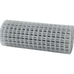 vidaXL Euro Hejn 0,4 x 10 m PVC-belagt jern