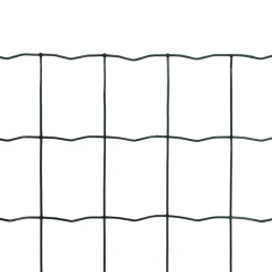 vidaXL eurohegn 10 x 0,8 m stål grøn