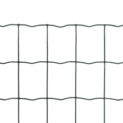 vidaXL eurohegn 10 x 0,8 m stål grøn