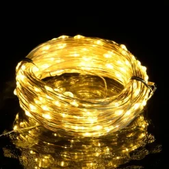vidaXL fairylights-lyskæde 40 m 400 LED'er 8 funktioner varm hvid